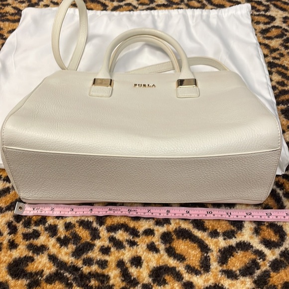 White leather Tote NWOT - Picture 8 of 12